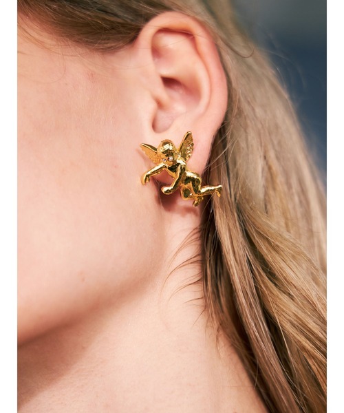 PAMEO POSE（パメオポーズ）の「Angels Pierce（ピアス（両耳用）・レディース・ホワイト/ゴールド/シルバー・FREE）」の16枚目の写真