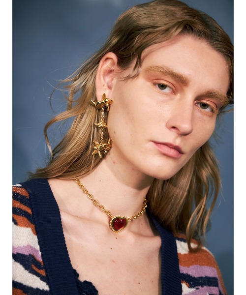 PAMEO POSE（パメオポーズ）の「Angels Pierce（ピアス（両耳用）・レディース・ホワイト/ゴールド/シルバー・FREE）」の17枚目の写真