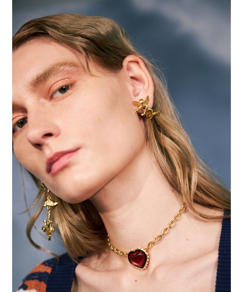 PAMEO POSE（パメオポーズ）の「Angels Pierce（ピアス（両耳用）・レディース・ホワイト/ゴールド/シルバー・FREE）」の18枚目の写真