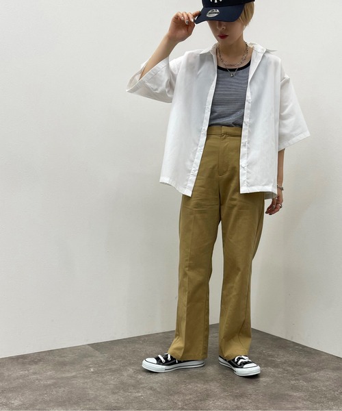 apres jour mignon（アプレジュールミニョン）の「ボーダータンク【ZOZOTOWN限定アイテム】（タンクトップ・レディース・ブラック系その他/ネイビー/グリーン系その他・X-LARGE/フリー）」の19枚目の写真