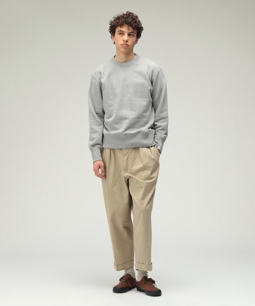 BEAMS PLUS（ビームスプラス）の「【ビームスの百名品】2プリーツ チノ パンツ（チノパンツ・メンズ・ブラック/ネイビー/オフホワイト/カーキ/オリーブ・LARGE/SMALL/X-LARGE/X-SMALL/MEDIUM/XX-LARGE）」の11枚目の写真