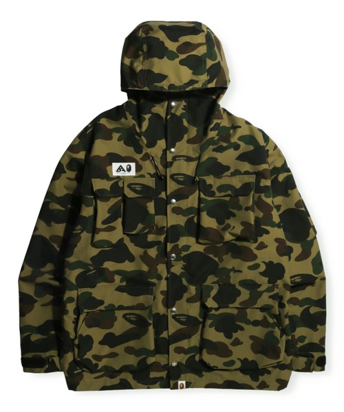 A BATHING APE 1st Camo マウンテンパーカー M A BATHING APE（アベイシングエイプ）の「1ST CAMO MOUNTAIN PARKA M