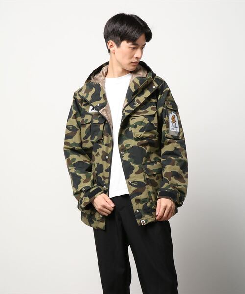 A BATHING APE 1st Camo マウンテンパーカー M A BATHING APE（アベイシングエイプ）の「1ST CAMO MOUNTAIN PARKA M