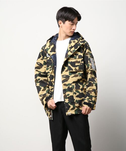 A BATHING APE 1st Camo マウンテンパーカー M A BATHING APE（アベイシングエイプ）の「1ST CAMO MOUNTAIN PARKA M