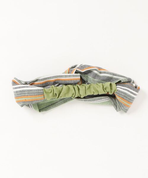 チチカカ（チチカカ）の「マルチストライプヘアバンド（ヘアバンド・レディース・イエロー/グリーン/ブルー・FREE）」の16枚目の写真