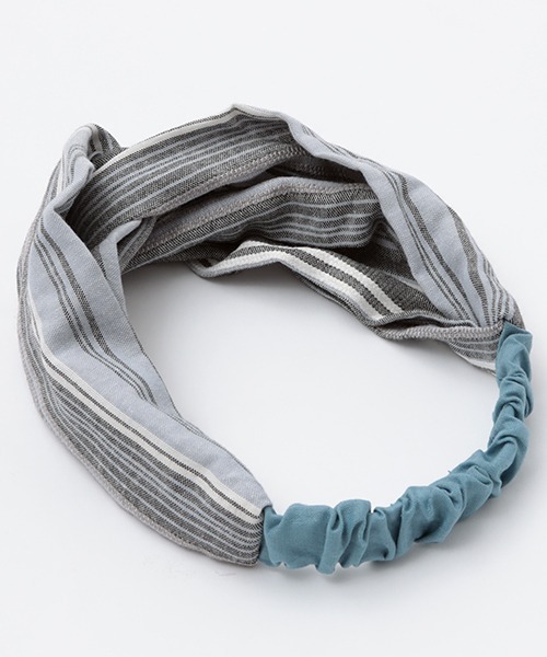 チチカカ（チチカカ）の「マルチストライプヘアバンド（ヘアバンド・レディース・イエロー/グリーン/ブルー・FREE）」の14枚目の写真