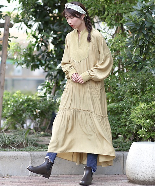 チチカカ（チチカカ）の「マルチストライプヘアバンド（ヘアバンド・レディース・イエロー/グリーン/ブルー・FREE）」の7枚目の写真