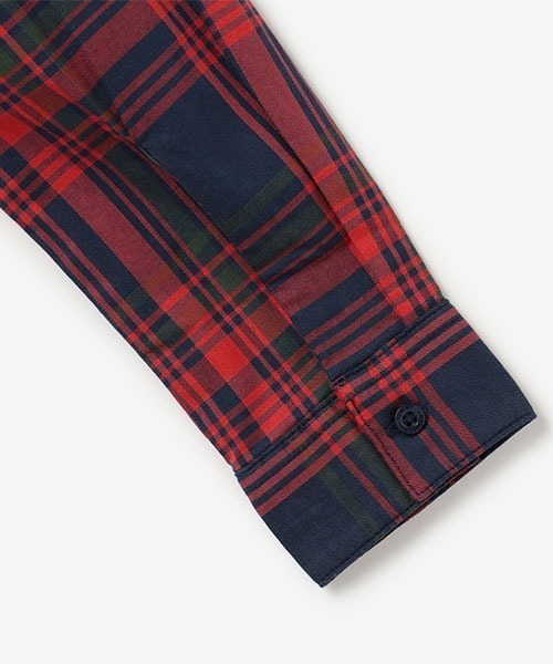 TOMMY HILFIGER(トミーヒルフィガー)の「GIRLS チェックシャツワンピース(シャツワンピース・キッズ・ネイビー・80cm/90cm/110cm/100cm/120cm)」の7枚目の写真