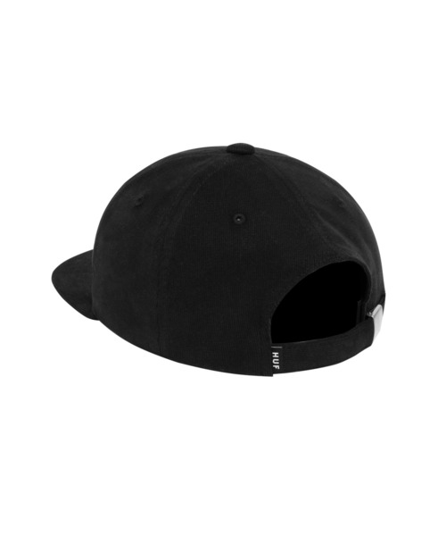 HUF（ハフ）の「GLOBAL CORDUROY 6 PANEL HAT HUF キャップ（キャップ・メンズ・ブラック/グリーン系その他・O/S）」の5枚目の写真