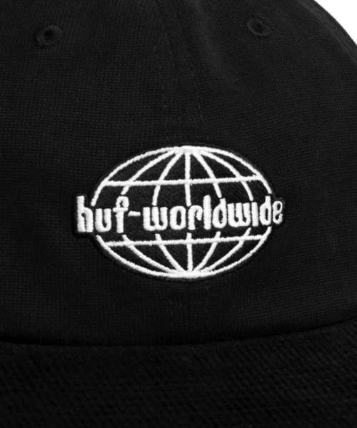 HUF（ハフ）の「GLOBAL CORDUROY 6 PANEL HAT HUF キャップ