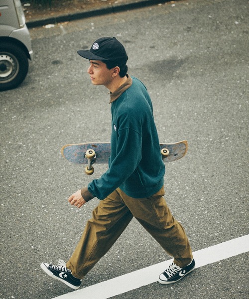 HUF（ハフ）の「GLOBAL CORDUROY 6 PANEL HAT HUF キャップ（キャップ・メンズ・ブラック/グリーン系その他・O/S）」の7枚目の写真