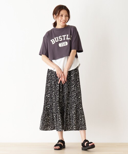 Cutie Blonde（キューティーブロンド）の「◆アニマル柄アソートプリーツスカート（スカート・レディース・ブラック系/ベージュ系/ブルー系・00）」の10枚目の写真