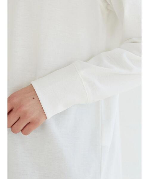 Green Parks(グリーンパークス)の「裾ラウンドホワイトインナー*(Tシャツ/カットソー・レディース・オフホワイト・FREE)」の10枚目の写真