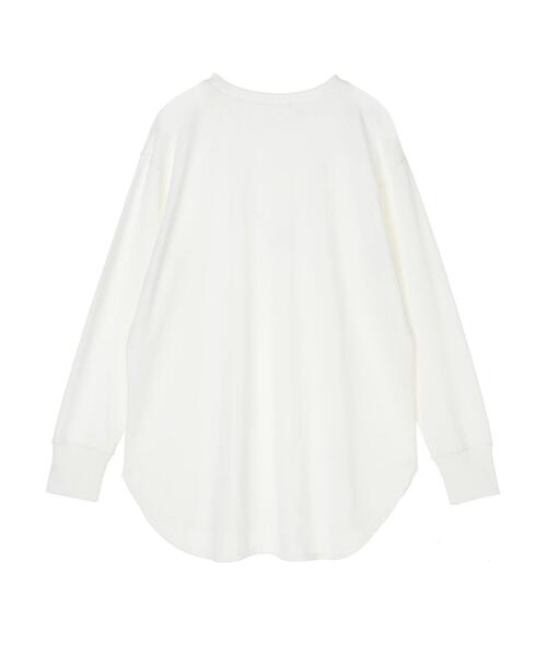 Green Parks(グリーンパークス)の「裾ラウンドホワイトインナー*(Tシャツ/カットソー・レディース・オフホワイト・FREE)」の16枚目の写真