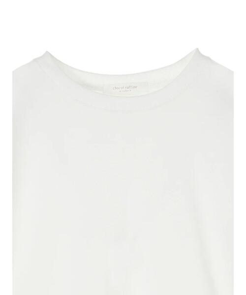 Green Parks(グリーンパークス)の「裾ラウンドホワイトインナー*(Tシャツ/カットソー・レディース・オフホワイト・FREE)」の17枚目の写真