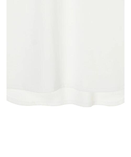 Green Parks(グリーンパークス)の「裾ラウンドホワイトインナー*(Tシャツ/カットソー・レディース・オフホワイト・FREE)」の19枚目の写真