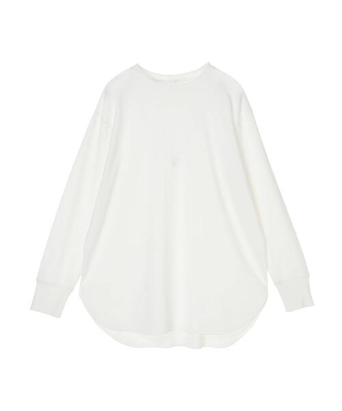 Green Parks(グリーンパークス)の「裾ラウンドホワイトインナー*(Tシャツ/カットソー・レディース・オフホワイト・FREE)」の22枚目の写真