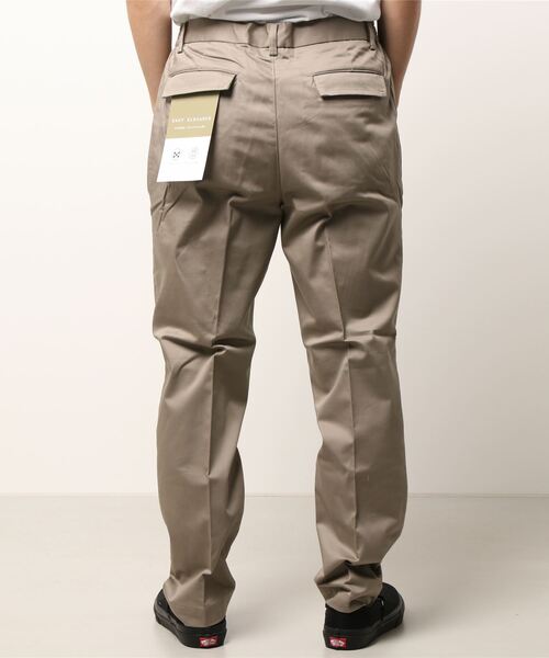 TAKA-Q（タカキュー）の「タカキューメンズ/TAKA-Q：MEN EASY ELEGANCE シャーリングパンツ（その他パンツ・メンズ・ブラック/ベージュ・MEDIUM/X-LARGE/S/LARGE）」の4枚目の写真