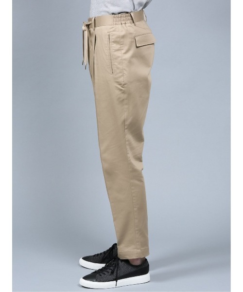 TAKA-Q（タカキュー）の「タカキューメンズ/TAKA-Q：MEN EASY ELEGANCE シャーリングパンツ（その他パンツ・メンズ・ブラック/ベージュ・MEDIUM/X-LARGE/S/LARGE）」の8枚目の写真