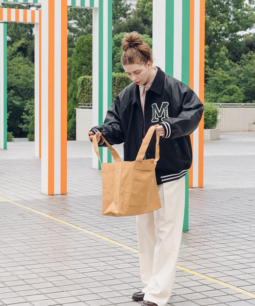 MUHET（ミュエータ）の「タイベックトートバッグ（トートバッグ・レディース・ベージュ・FREE）」の18枚目の写真