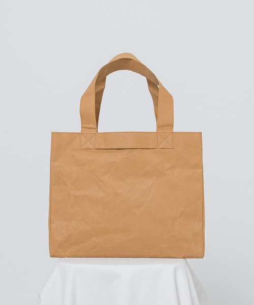 MUHET（ミュエータ）の「タイベックトートバッグ（トートバッグ・レディース・ベージュ・FREE）」の10枚目の写真