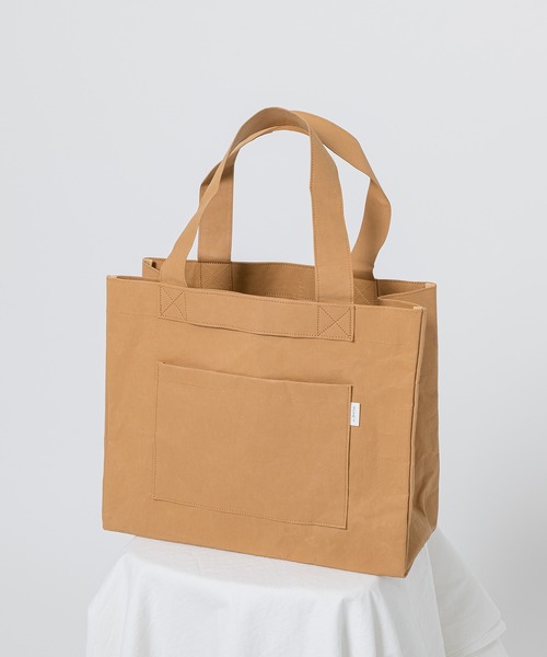 MUHET（ミュエータ）の「タイベックトートバッグ（トートバッグ・レディース・ベージュ・FREE）」の11枚目の写真