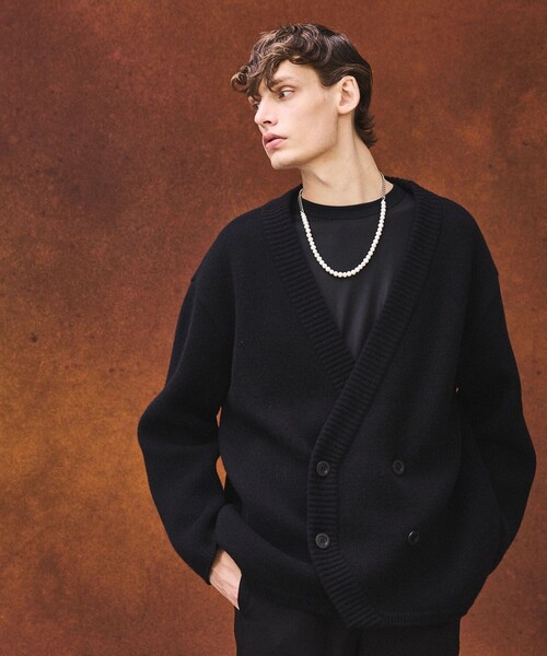 PUBLIC TOKYO（パブリックトウキョウ）の「ダブルブレストニット