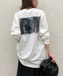 ＋81BRANCA | 【+81BRANCA/ハチイチブランカ】Window photo Tシャツ(Tシャツ/カットソー)