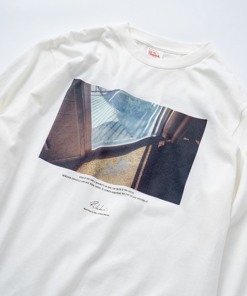＋81BRANCA（ハチイチブランカ）の「【+81BRANCA/ハチイチブランカ】Window photo Tシャツ（Tシャツ/カットソー・レディース・ホワイト・FREE）」の20枚目の写真