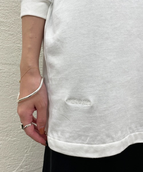 ＋81BRANCA（ハチイチブランカ）の「【+81BRANCA/ハチイチブランカ】Window photo Tシャツ（Tシャツ/カットソー・レディース・ホワイト・FREE）」の18枚目の写真