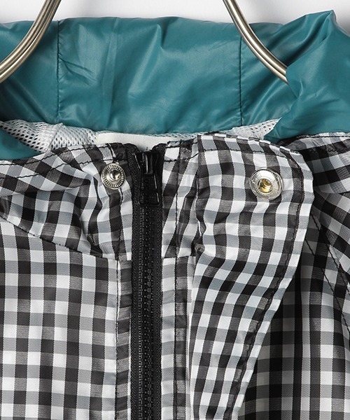 b・ROOM（ビールーム）の「チェック柄ビッグマウンテンパーカ（マウンテンパーカー・キッズ・ブラウン/ブラック/オフホワイト・90cm/100cm/110cm/120cm/130cm）」の11枚目の写真