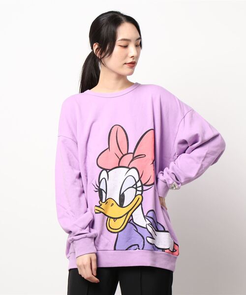 親子お揃い ディズニー Bigフェイストレーナー 5622a スウェット Disney ディズニー のファッション通販 Zozotown