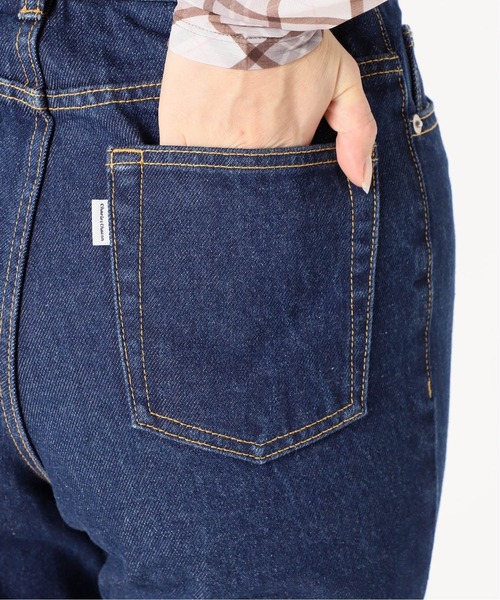 Charles Chaton（シャルルシャトン）の「C フレアデニムパンツ（デニムパンツ・レディース・ネイビー・34/36/38）」の3枚目の写真