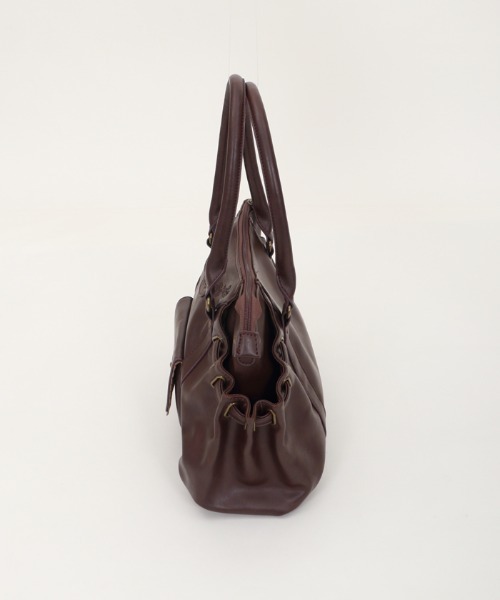 axes femme(アクシーズファム)の「サイドベルトポケットトート(トートバッグ・レディース・ブラウン/ベージュ/ブラック・MEDIUM)」の7枚目の写真