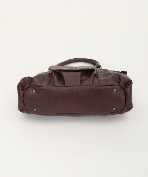 axes femme(アクシーズファム)の「サイドベルトポケットトート(トートバッグ・レディース・ブラウン/ベージュ/ブラック・MEDIUM)」の15枚目の写真