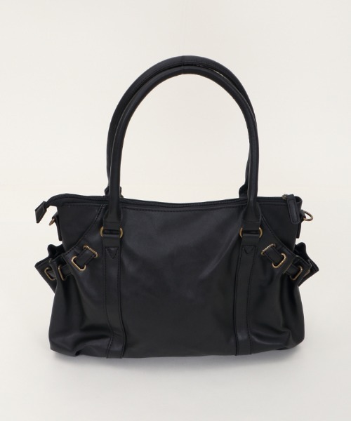 axes femme(アクシーズファム)の「サイドベルトポケットトート(トートバッグ・レディース・ブラウン/ベージュ/ブラック・MEDIUM)」の18枚目の写真