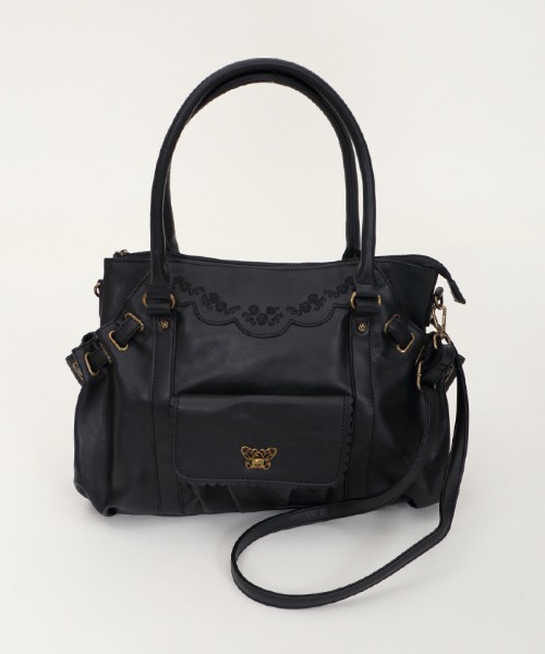 axes femme(アクシーズファム)の「サイドベルトポケットトート(トートバッグ・レディース・ブラウン/ベージュ/ブラック・MEDIUM)」の22枚目の写真