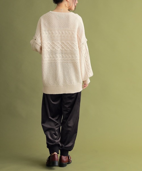 osharewalker（オシャレウォーカー）の「【廃盤】『ベロアジョガーパンツ』（その他パンツ・レディース・ピンク/スミクロ/カーキ/グレイッシュブルー・2/1）」の13枚目の写真