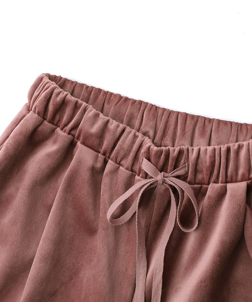 osharewalker（オシャレウォーカー）の「【廃盤】『ベロアジョガーパンツ』（その他パンツ・レディース・ピンク/スミクロ/カーキ/グレイッシュブルー・2/1）」の21枚目の写真