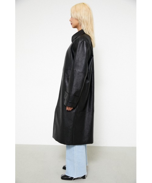 LAGUA GEM（ラグアジェム）の「F/LEATHER LONG COAT（その他アウター