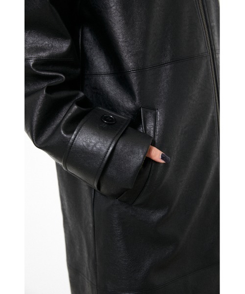 LAGUA GEM（ラグアジェム）の「F/LEATHER LONG COAT（その他アウター 