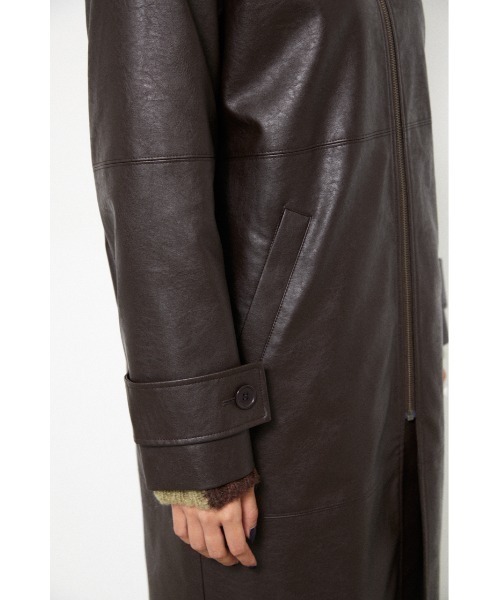 LAGUA GEM（ラグアジェム）の「F/LEATHER LONG COAT（その他アウター 