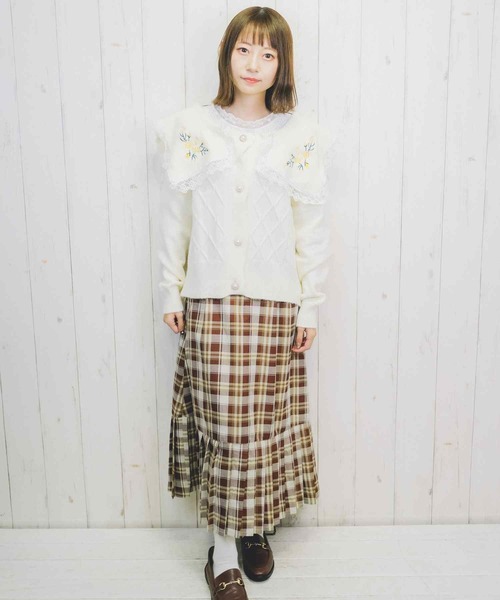 Clice de Paris（クリシェドゥパリス）の「K/メルヘンカーデ（カーディガン/ボレロ・レディース・ネイビー/アイボリー・ONESIZE）」の21枚目の写真