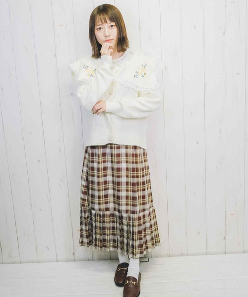 Clice de Paris（クリシェドゥパリス）の「K/メルヘンカーデ（カーディガン/ボレロ・レディース・ネイビー/アイボリー・ONESIZE）」の11枚目の写真