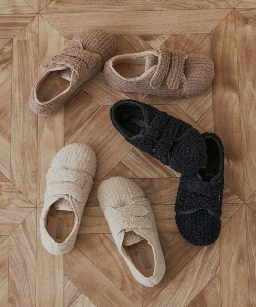 MERLOT（メルロー）の「ボアシューズ（その他シューズ・レディース・ブラック/モカ/ナチュラル・SMALL/MEDIUM/LARGE）」の6枚目の写真