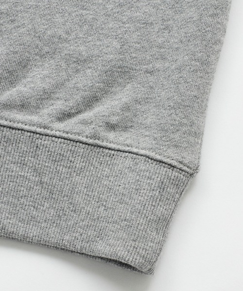 X-girl(エックスガール)の「CURSIVE LOGO OVERSIZED SWEAT TOP(スウェット・レディース・ライトブルー/ブラック/アッシュ・ONE SIZE)」の14枚目の写真