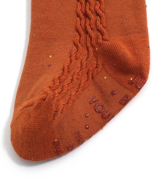 BREEZE（ブリーズ）の「/カラーネップベビータイツ（タイツ/ストッキング・キッズ・オレンジ/ブルー/アイボリー・80）」の12枚目の写真