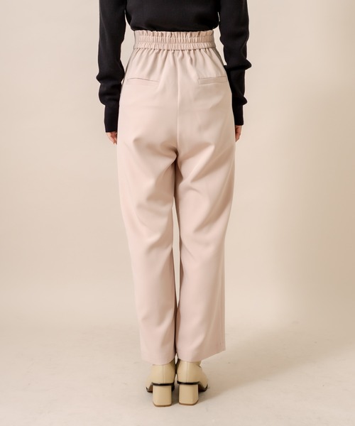 mystic（ミスティック）の「[mline] WEB限定 ラップタックパンツ（その他パンツ・レディース・ブラック/ベージュ・1/2）」の8枚目の写真