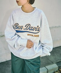 BEN DAVIS/ベンデイビス STADIUM LOGO CREW SWEAT スタジアムロゴスウェット