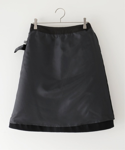 La TOTALITE（ラトータリテ）の「ウールフロントボタンスカート（スカート・レディース・ブラック/ウッド・38/36）」の19枚目の写真